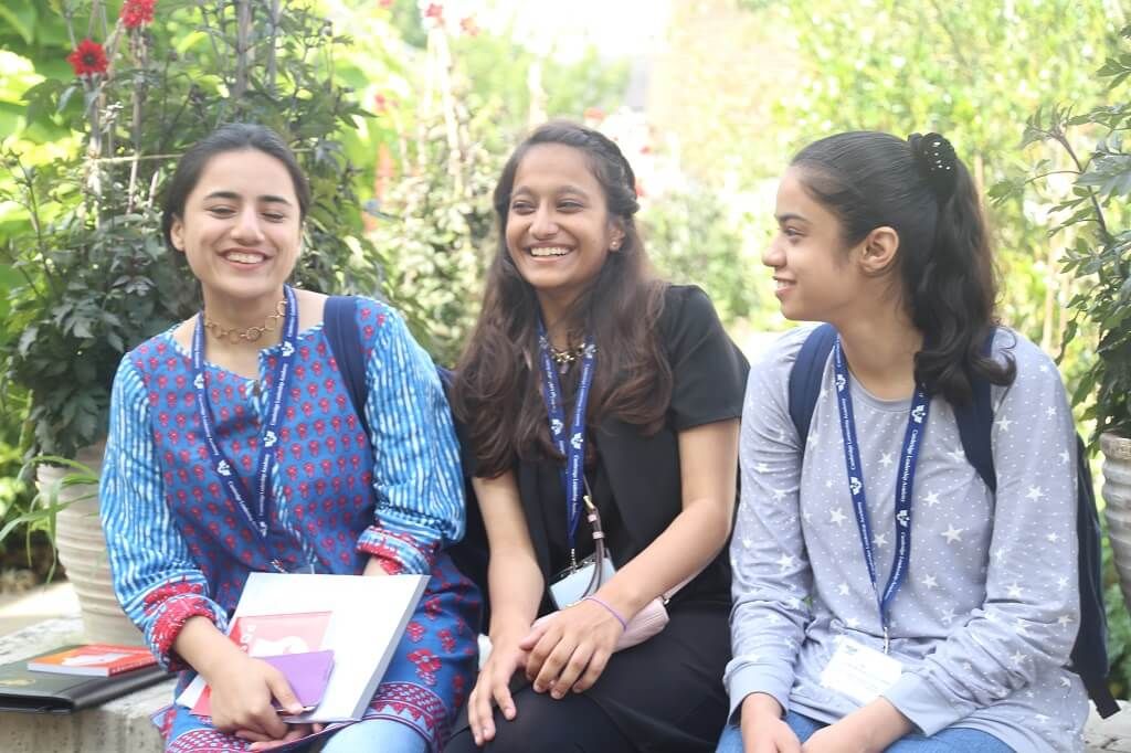 Students Working